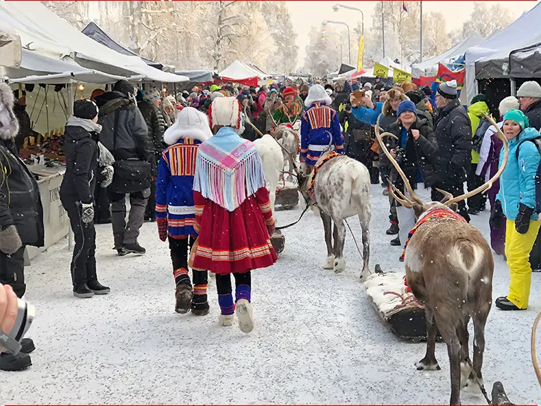 Jokkmokks marknad 2024 - Våffelmakeri