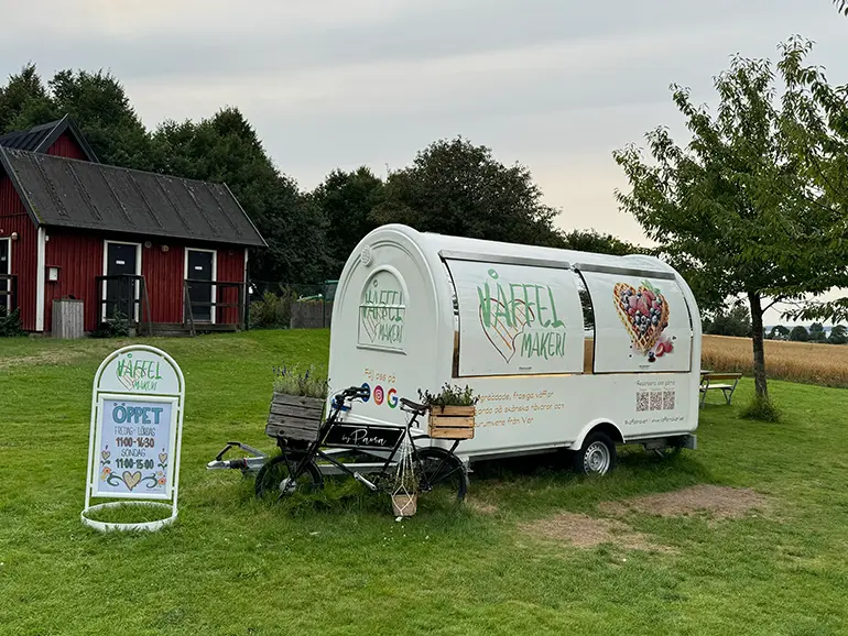 Sensommar på Ven - Våffelmakeri